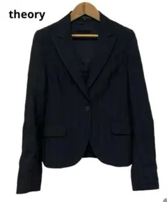 theory セオリー テーラードジャケット 2 ウール混 おしゃれ