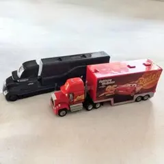 カーズ トミカ マック ゲイルビューフォート 2台セット トレーラー ミニカー