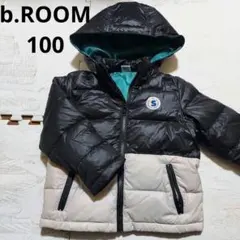 Y40☆b.ROOMのダウンジャケット☆100☆ナルミヤ・ダウンコート