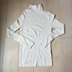 ユニクロ エクストラファインメリノリブタートルネックセーター レディース