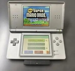 稼動確認済■ニンテンドーDS Lite シルバー本体
