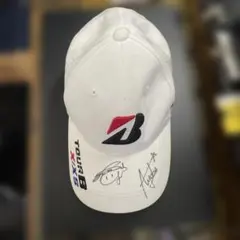 新品⭐︎Bridgestone キャップ 古江彩佳プロ　西村優菜プロ　サイン入り