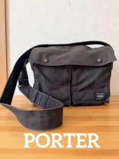 PORTER ブラック ショルダーバッグのサムネイル