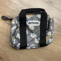 OUTDOOR ちいかわ ペンケース ボストン チャコールグレーのサムネイル