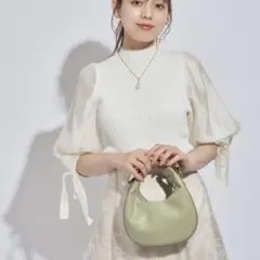新品 マイストラーダ チュールスリーブ プルオーバー ニット - メルカリ