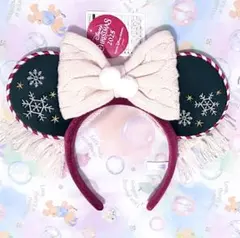 厳選♡ Disney ミニー　ニットリボン　カチューシャ