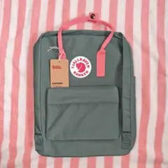 新品 KANKEN 16L A4 リュック フロストグリーン ピンク フェールのサムネイル