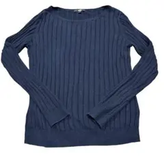 レディース　セーター　ニット　ネイビー　サイズXL UNIQLO カシミア混