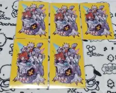 くじ引き堂 ガチアクタ イラストカード 37話扉絵 5点セット