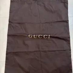 GUCCI ブラウンキャンバス収納袋