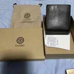 ミコミチ様【美品 GANZO GUD2】キーポーチ キーケース 黒系色 収納袋付