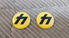 カリスマックス缶バッジ　２個セット