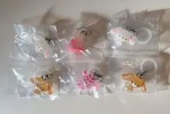 サンリオ　ゆるっとめじるしアクセサリー　6つセット