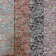 LIBERTY プリント タナローン 4色はぎれセット リバティ生地 ジェニーズ