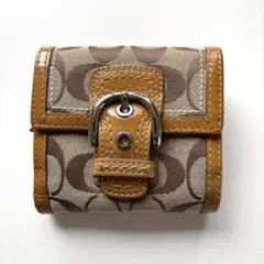Coach Soho Signature Flap Wallet Rare