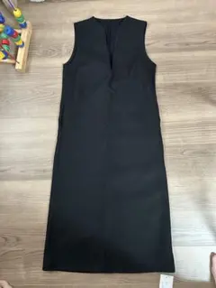 KOBE LETTUCE 黒ノースリーブワンピース