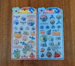 パペットスンスン うるちゅるポップシール 2種セット