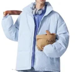 ✨新品✨新しい冬のスタンドカラー コットンコートゆったり暖かいジャケット
