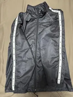 Kappa ブラック ナイロンジャケット