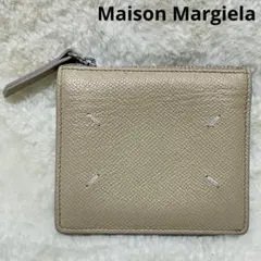 Maison Margiela アイボリー レザー マネークリップ - メルカリ