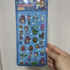 トイストーリー　ぷくぷくシール　ディズニー