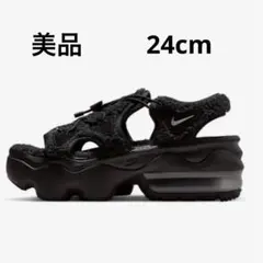 美品　ナイキ　NIKE エアマックスココ　ファー　サンダル　ブラック　冬