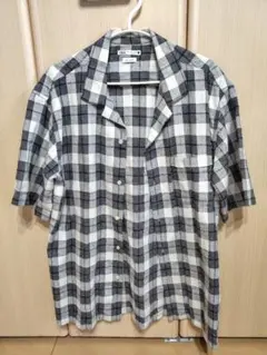 ☘️ZARA 半袖シャツ☘️メンズ Lsize チェック柄 未使用