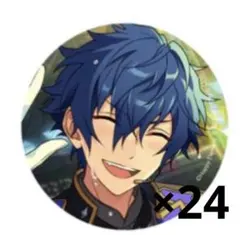 漣ジュン あんスタ×プロセカ ホログラム缶バッジ　開花前 漣ジュン あんスタ×プロセカ ホログラム缶バッジ 開花前 - メルカリ