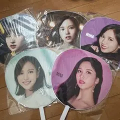 【未開封】twice ミナ　うちわ　5枚セット