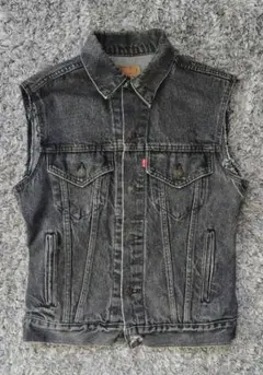 80s Levi’s 70506-0259 先染め USA製 ブラック 36