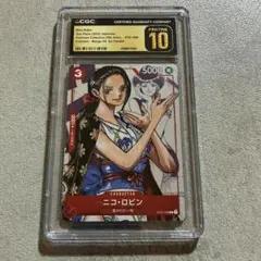 【CGC10 pristine psa10以上】ニコ・ロビン ST01-008