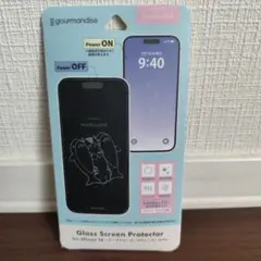 サメにゃん iPhone ガラスフィルム