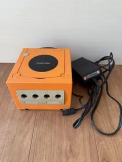 【動作未確認】オレンジ ゲームキューブ 本体