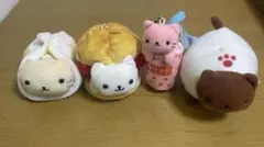当時物　サンエックス にゃんにゃんにゃんこ ぬいぐるみマスコットのサムネイル
