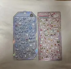 ボンボンドロップシール ジュエルプチドロップ みずいろボンボン シマエナガ