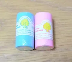 昭和レトロ　サンエックス　ニャンコロリン　消しゴム　２個セット