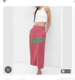 GAP コットンリネン　スカート