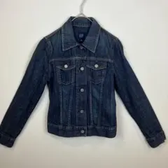 【美品】GAP ダークブルー デニムジャケット