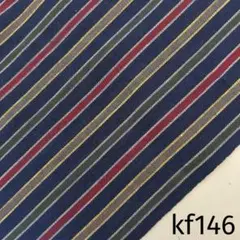 kf146 唐桟縞 縞木綿 反物 はぎれ 古布 生地 リメイク