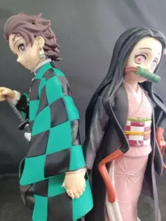 竈門炭治郎　竈門禰豆子　鬼滅の刃　スーパープレミアムフィギュア　セット販売