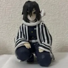 【最安値】鬼滅の刃 ちょこのせ　フィギュア 柱合会議 伊黒小芭内