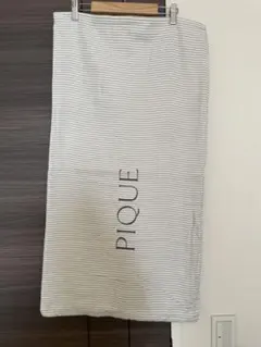 新品☆ジェラートピケ☆枕カバー☆コットン☆ストライプ☆