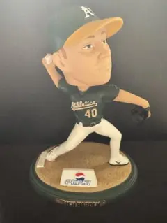 【美品】Rich Harden Athletics ボブルヘッド アスレチックス