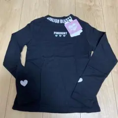 PINKHUNT ブラック 長袖カットソー S (140)
