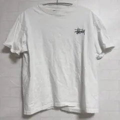 美品 ステューシー ロゴTシャツ コットン 白 S S-115