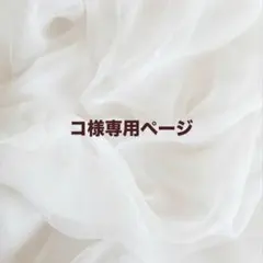 コ様専用ページ