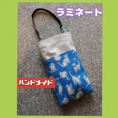 218✡️スマホポーチ、ナースポケット、メガネケース、マスクケース♡猫柄②♡