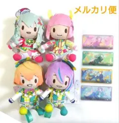 【ワンダショ】ふわぷち４種／メモステB.D４種／おまけ　クリアファイル