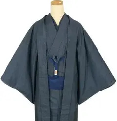 男物 未使用 大島紬 １２０亀甲柄 適応身長１７１ｃｍ前後位 正絹 12325