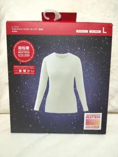 超極暖　ヒートテック　ウルトラウォームクルーネックT